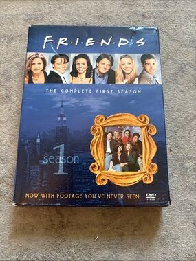 Friends: The Complete First Season DVD - Blue Cover